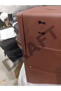 (Поврежденная упаковка, имеет повреждения, на внешней стороне дна, вмятина. На функционал не влияет) Мини-печь KRAFT KF-MO3804KR красный