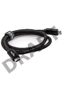 Кабель USB 3.1 Type Cm -- Cm IC 5А 10Gbs длина 1M, Telecom <TC420B> черный