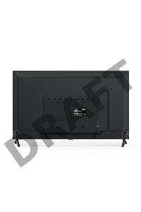 Телевизор Триколор 4K Ultra HD 43” Smart (+1 год подписки), черный