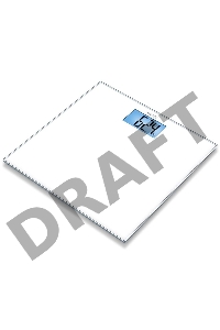 Весы напольные электронные Sanitas SGS 03 макс.150кг белый