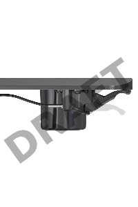 Стол для ноутбука Cactus VM-FDS101B столешница МДФ черный 70x52x105см (CS-FDS101BBK)