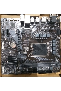 (Из ремонта, рабочая, гарантия 14 дней) Материнская плата Gigabyte H610M S2H (V 1.2) LGA1700 2xDDR4 1xPCIex16 4xSATA 1xM.2 D-SUB DVI-D HDMI DP