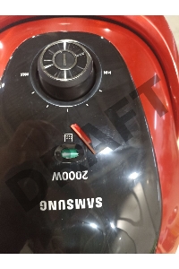 (Поврежденная упаковка, разбит корпус) Пылесос SAMSUNG VC20M257AWR/EV, 2000Вт, красный