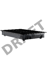 Индукционная панель Домино Weissgauff HI 32, 30 см, индукционная, стеклокерамика, сенсорное управление, индикация степени нагрева, таймер, блокировка от детей, автоотключение, черная