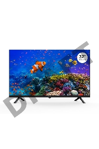 Телевизор Триколор HD 32” Smart (+1 год подписки), черный