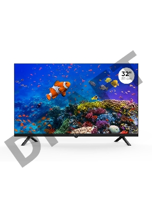 Телевизор Триколор HD 32” Smart (+1 год подписки), черный