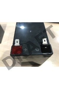 (Расплавлены клейма, исправен выдают 12.8 вольт) Батарея B.B.Battery BC 7.2-12 (12V 7.2Ah)