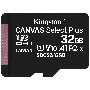 Флеш карта microSDHC 32GB microSDXC Class10 Kingston <SDCS2/32GBSP> Class10 UHS-I Canvas Select up to 100MB/s