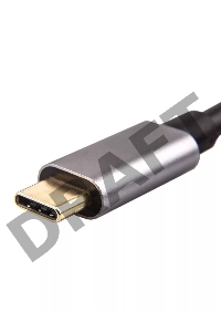 Aдаптер USB 3.1 Type-Cm --> VGA(f) 1080@60Hz, Aluminum Shell, VCOM <CU421T>