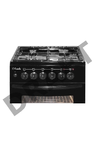 Плита Комбинированная Лысьва ЭГ 401-2у черный