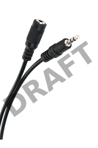 Кабель удлинительный Telecom 3.5 Jack (M) - 3.5 Jack (F), стерео, аудио, 5м <TAV7179-5M>