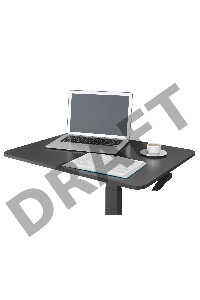 Стол для ноутбука Cactus VM-FDS102 столешница МДФ черный 80x60x121см (CS-FDS102BBK)