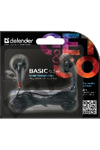 Наушники DEFENDER Basic 634 черный 