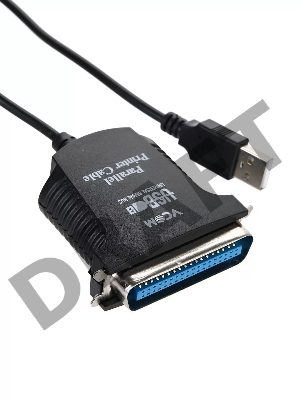 Кабель AM/LPT 1.8м VCOM Кабель-адаптер USB -> LPT (прямое подключение к LPT порту принтера), VUS7052