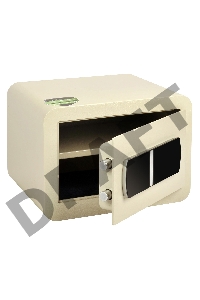 Сейф мебельный Cactus CS-SF-T25L 250x350x300мм электронный