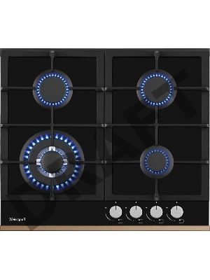 Газовая панель Weissgauff HGG 649 BGRG