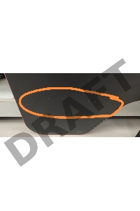 (Поврежденная упаковка, трещина на столешнице) Стол игровой Knight KNIGHT TABLE L RED столешница ДСП красный каркас черный