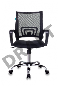 Кресло Бюрократ CH-695N/SL/BLACK спинка сетка черный TW-01 сиденье черный TW-11 крестовина хром