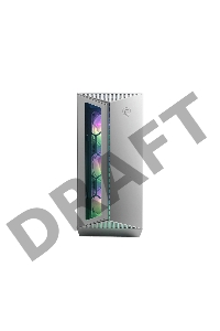 Компьютерный корпус MSI MPG GUNGNIR 110R WHITE 2xUSB 3.0, 1xType C, 4x120mm ARGB Fan, Tempered Glass Window, Brown Box