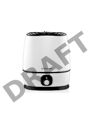 Увлажнитель ультразвуковой BRAYER BR4702, 6 л, 25 м,( 40-80%), 24 ч., регулировка интенсивности