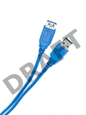 Кабель Aopen/Qust  удлинительный USB3.0 Am-Af 1.8m (ACU302-1.8M) 6938510851727