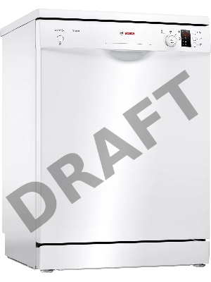 Отдельностоящ. посудомоечная машина BOSCH SMS24AW02E