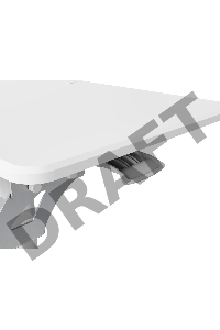 Стол для ноутбука Cactus VM-FDS108 столешница МДФ белый 71x39.2x110см (CS-FDS108WWT)