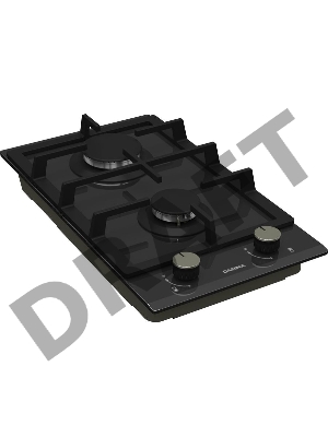 Газовая варочная поверхность Darina 1T2 C 524 B стекло черное