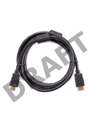 Кабель Telecom HDMI-19M --- HDMI-19M ver 2.0+3D/Ethernet,2 фильтра 2m <TCG200F-2M> 