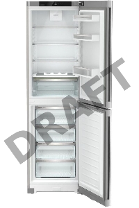 Холодильник Liebherr CNsfd 5704 серебристый (двухкамерный)