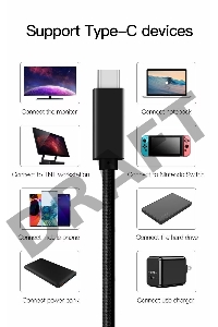Кабель USB 3.1 Type Cm -- Cm IC 5А 10Gbs длина 1M, Telecom <TC420S> серебряный