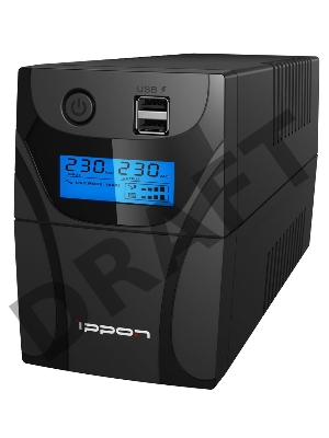 Источник бесперебойного питания Ippon Back Power Pro II Euro 650 360Вт 650ВА черный