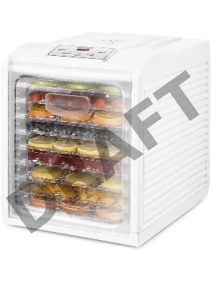 Сушка для фруктов и овощей Kitfort КТ-1909 9под. 700Вт белый