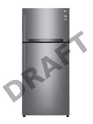 Холодильник LG GN-H702HMHU серебристый (двухкамерный)