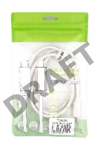 Кабель USB 3.1 Type Cm -- Cm IC 5А 10Gbs длина 1M, Telecom <TC420S> серебряный