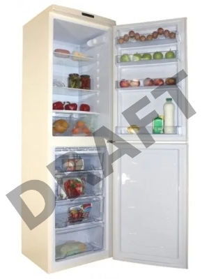 Холодильник DON R-296 BE, бежевый мрамор
