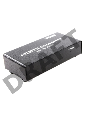 Переходник VCOM DD491 Конвертер VGA + аудио => HDMI