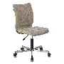 Кресло Бюрократ CH-330M/LT-21 без подлокотников песочный крестовина металл