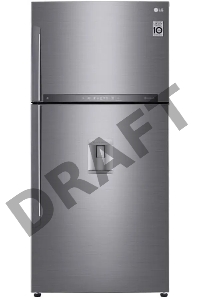 Холодильник LG GR-F802HMHU серый металлик (двухкамерный)