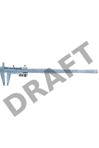 Штангенциркуль MATRIX 316335  250 мм цена деления  0.02 мм металлический с глубиномером