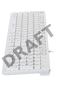 Клавиатура Oklick 500M белый USB slim Multimedia