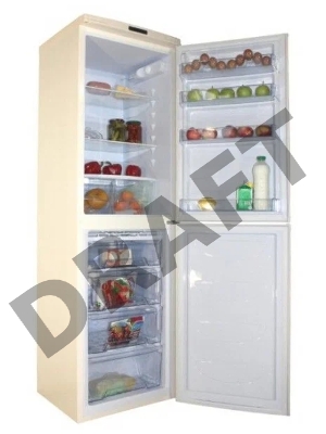 Холодильник DON R-297 BE, бежевый мрамор