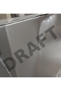 (Поврежденная упаковка, вмятина) Двухкамерный холодильник Бирюса М6034 металлик, с нижней морозильной камерой