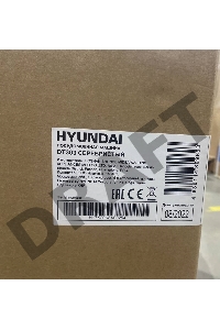 (Поврежденная упаковка, вмятина сверху) Посудомоечная машина Hyundai DT303 серебристый (компактная)
