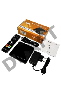 Приставка SMART TV GOLDMASTER I-925 4/32Gb, android TV, пульт IR+BT Voice, WiFi 6