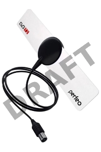 Антенны для цифровых приставок DVB-T2 Perfeo ТВ антенна 