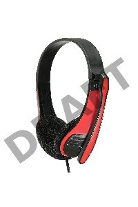 Наушники с микрофоном Oklick HS-M150 черный 2.2м накладные оголовье (NO-003N)