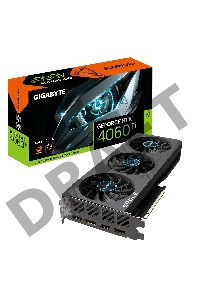 Видеокарта Gigabyte GV-N406TEAGLE OC-8GD RTX 4060TI 8192Mb 128 GDDR6 2550/18000 HDMIx2 DPx2 HDCP Ret