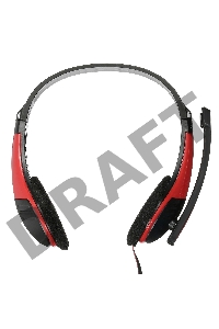 Наушники с микрофоном Oklick HS-M150 черный 2.2м накладные оголовье (NO-003N)