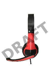 Наушники с микрофоном Oklick HS-M150 черный 2.2м накладные оголовье (NO-003N)